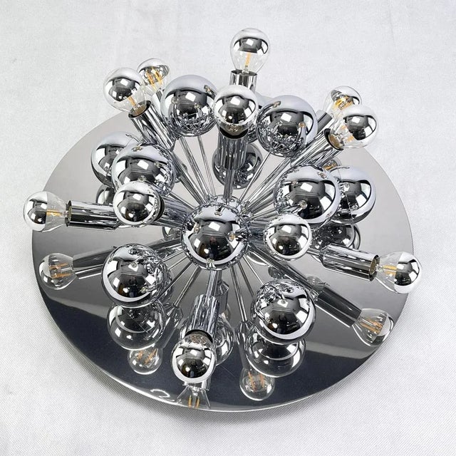1970s Sputnik Ceiling Lamp from Cosack, 1970s For Sale - Image 5 of 11