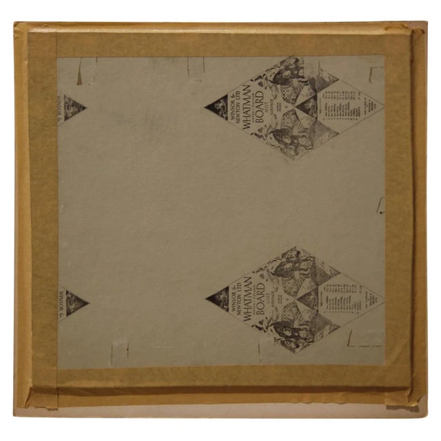 1940s 1940s "Sissonne France" Watercolor Naturalistic Landscape Painting For Sale - Image 5 of 6