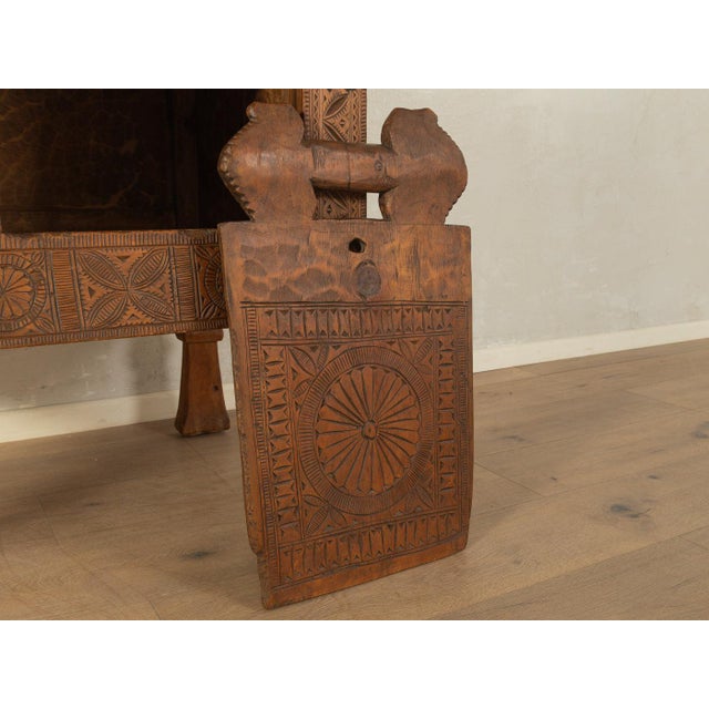 Antique Swat Valley Bridal Chest For Sale - Image 9 of 11