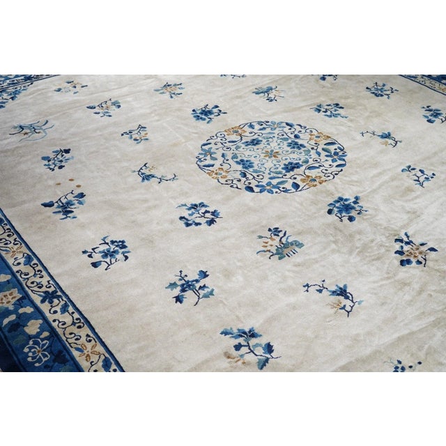Antique Peking Rug 12'0'' X 14'7'' For Sale - Image 12 of 12