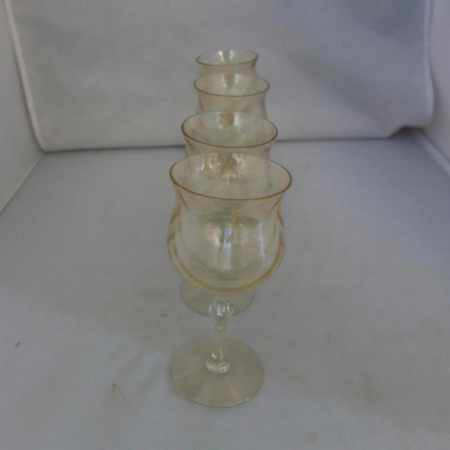 Mid-Century Modern Mid-Century Modern Bar/Wine Glasses - Set of 4 For Sale - Image 3 of 7