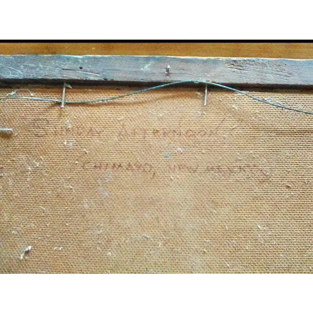 Mexican 1970s Original Oil Landscape Painting by Howard Bobbs, Signed, 18” X 22” For Sale - Image 3 of 6