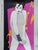 Paper Splash Art Poster by Patrick Nagel, 1990s For Sale - Image 7 of 7