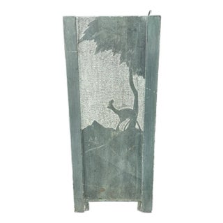1950s Italian Slate Umbrella Stand For Sale