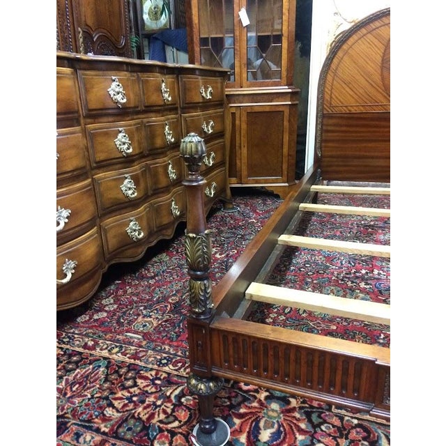 Antique Twin Size Bed, Art Deco Bed For Sale - Image 11 of 15