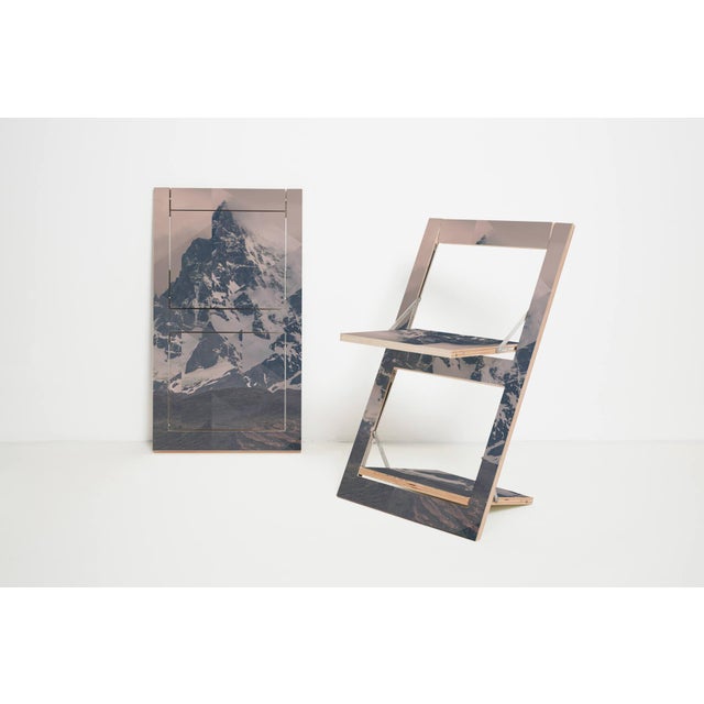 Fläpps Folding Chair – Puerto Natales by Joe Mania for Ambivalenz For Sale - Image 4 of 4