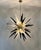 Murano Trasparent and Black Glass Sputnik Chandelier, 1990 For Sale - Image 14 of 18