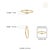 Modern Marquise Cut Diamond Solitaire Ring Size 5 in 14k Yellow Gold For Sale - Image 12 of 16