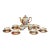 1930-1940 German Porcelain Tea Set- 17 Pieces For Sale