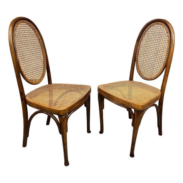 Set of Chairs by Otto Prutscher for Café Heinrichshof, 1890s For Sale