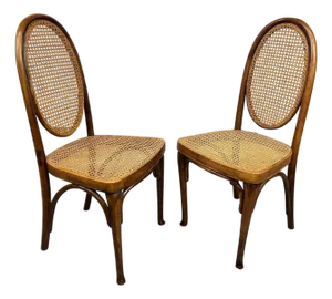 Set of Chairs by Otto Prutscher for Café Heinrichshof, 1890s