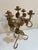 Hand Forged Wrought Iron Grapevine Five-Light Candelabra, 19” For Sale - Image 4 of 7