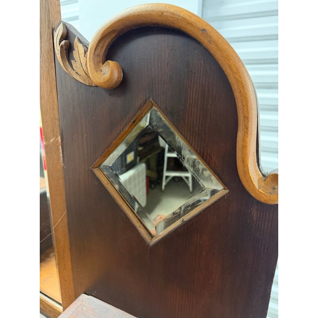 Antique Victorian -Style Dressing Table / Vanity Dresser For Sale - Image 9 of 12