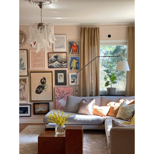 White Murano Chandelier in the style of Mazzega For Sale - Image 3 of 6