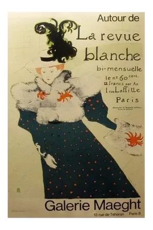 1970s Original Toulouse-Lautrec Exhibition Poster - Galerie Maeght