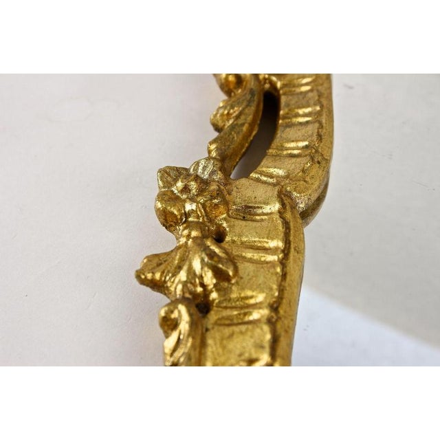 Baroque Handcarved Gilt Wall Mirror, Italy, 1790s For Sale - Image 12 of 18