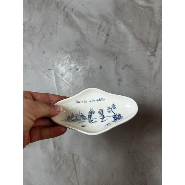 Blue Antique Dinner Set from Gien, 1900, Set of 50 For Sale - Image 8 of 18