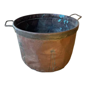 Vintage Copper Cauldron