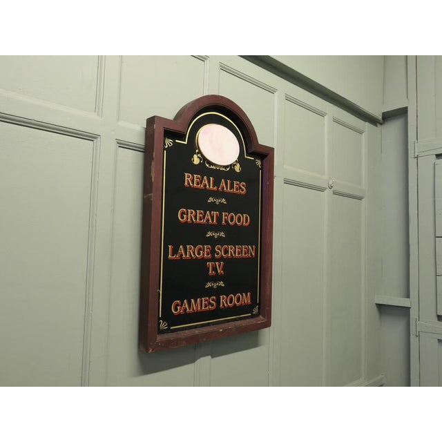 Restaurant Traditional Greeting Sign, 1960 For Sale - Image 6 of 7