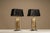 Limited Edition Table Lamps with 23 Karat Gold-Gilded Panels by Georges Mathias, 1980s, Set of 2 For Sale - Image 18 of 18