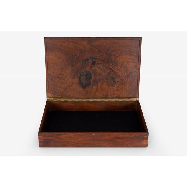 Arts & Crafts Arthur Espenet Wooden Box 1961 For Sale - Image 3 of 7