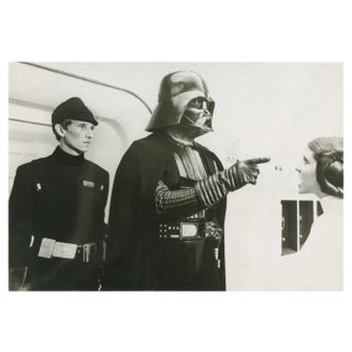 Star Wars, Darth Vader and Leia, 1977, Photographic Print For Sale