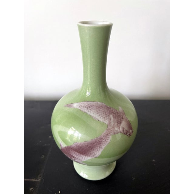 Antique Japanese Ceramic Vase Makuzu Kozan Meiji Period For Sale - Image 9 of 13