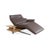 4905 Chaise Lounge in Leather and Wood from Himolla For Sale - Image 5 of 18