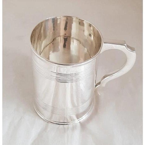 Antique Victorian Sterling Silver Tankard from H. J. Lias & Son, 1877 For Sale - Image 3 of 18