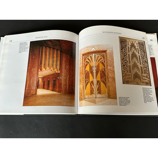 Filled with color illustrations, this vintage coffee table book provides a treasure trove of information about Art Deco...