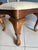 Queen Anne Console Table With Two Stools Set of 3 For Sale - Image 9 of 9