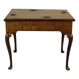 18th-C. Irish Georgian Game Table For Sale