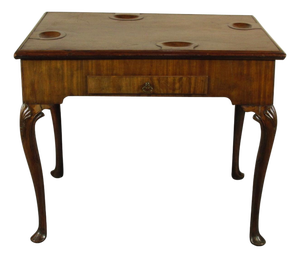 18th-C. Irish Georgian Game Table