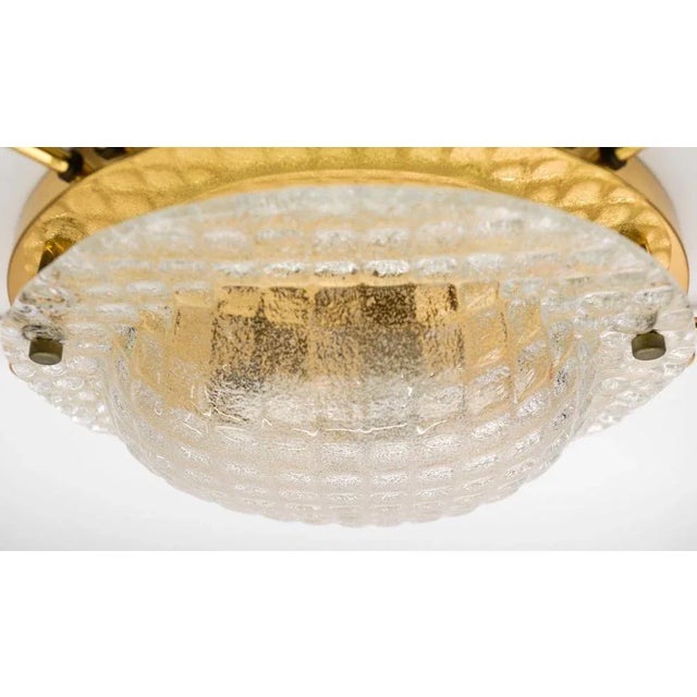 Large Murano Glass Flush Mount, 1960s For Sale - Image 9 of 10