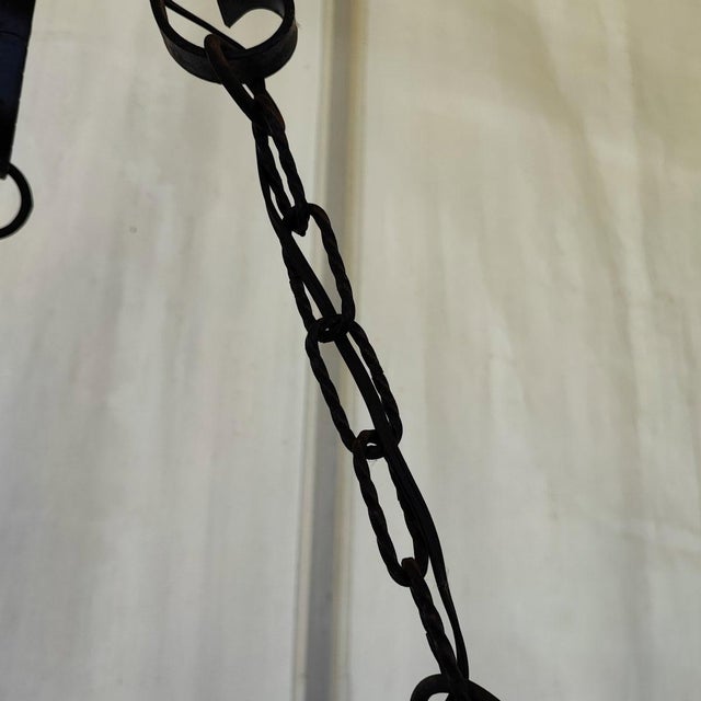 Wooden and Metal Pendants, 20th Century, Set of 2 For Sale - Image 5 of 8