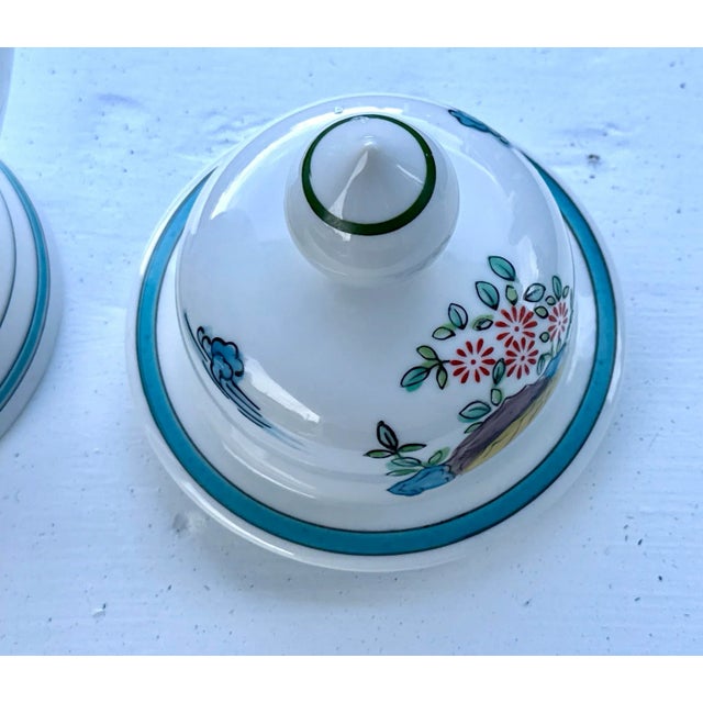 Japanese Hand Painted Urn / Ginger Jar For Sale - Image 12 of 13