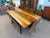 1970s Mid Century Modern Multi-Wood Dining Table Designed by Milo Baughman for Directional Furniture’s Gallery One Line For Sale - Image 6 of 12