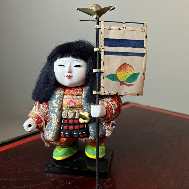 Wood Japanese Palace Figurines, 1960s, Set of 3 For Sale - Image 7 of 18