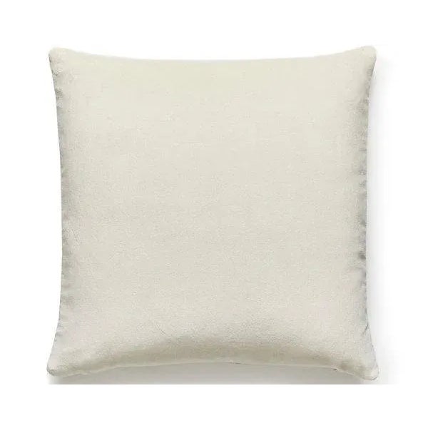 Traditional The House of Scalamandré Torino Velvet Pillow, Oyster For Sale - Image 3 of 3