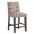Pink Chelsea Counter Stool in Pink Black Washed Cheetah For Sale - Image 8 of 8