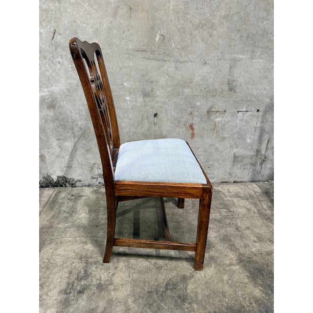 Set of 8 Spectacular Antique 1830 Chippendale Mahogany Dining Chairs For Sale - Image 15 of 18