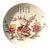 Chinese Ceramic Plate,Famille Rose Porcelain Plate Hand Painted Flowers and Phoenix Pattern For Sale