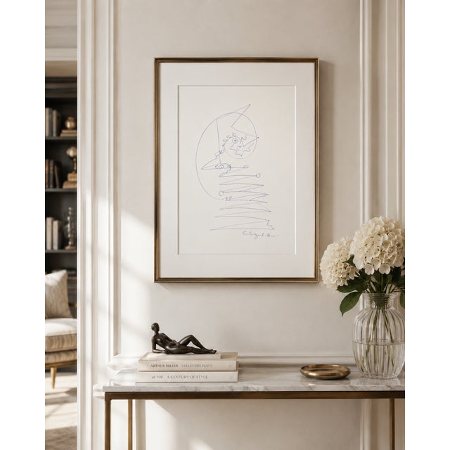 Abstract Art Folder - Eva Bouzard-Hui, C. 1990s For Sale - Image 18 of 18
