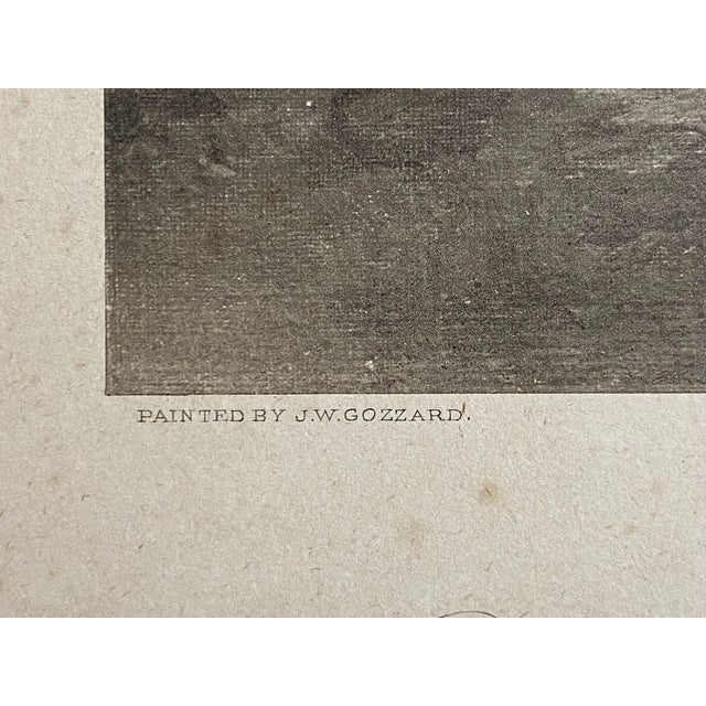 James Walter Gozzard, Landscape, 1910, Lithograph, Framed For Sale - Image 9 of 12