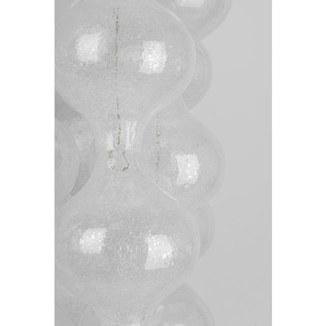 Glass Small Tulipan Glass Pendant attributed to Kalmar, Austria, 1960s For Sale - Image 7 of 18