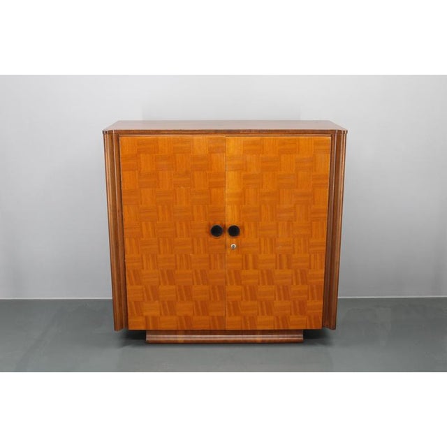 Storage Cabinet by Jindrich Halabala, Czechoslovakia, 1940s For Sale - Image 3 of 18