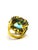 Blue Bochic “Capri” Vintage Multi Fancy Sapphire and Blue Topaz Cocktail Ring — 18K G For Sale - Image 8 of 8