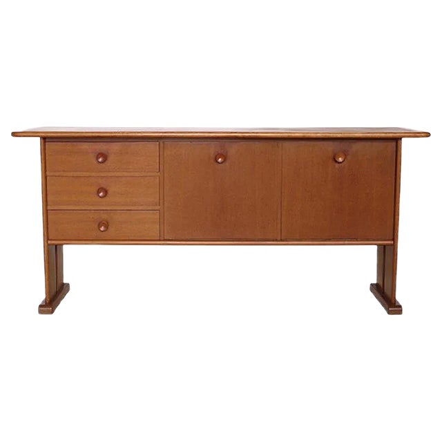 Oak Sideboard by Bas van Pelt for EMS Overschie, 1930s For Sale