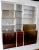 Rosewood Metal Glass and Formica Wall Unit Baugnman Attributed for John Stuart For Sale - Image 12 of 13