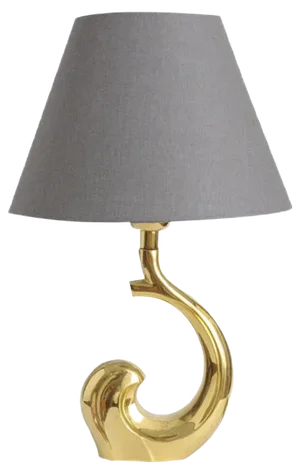 Brass Table Lamp in the style of Pierre Cardin, 1970s